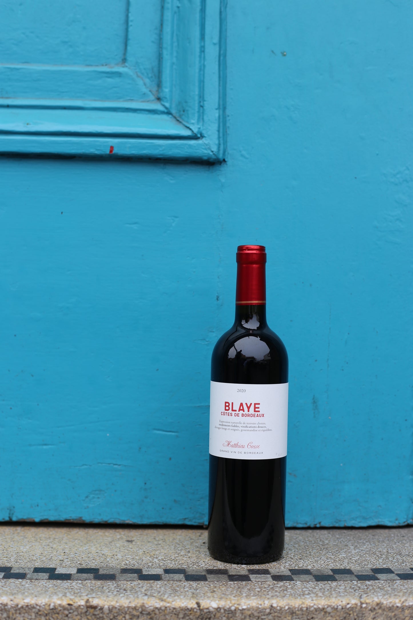 Blaye Cotes de Bordeaux Rouge, Mathieu Cosse 2020
