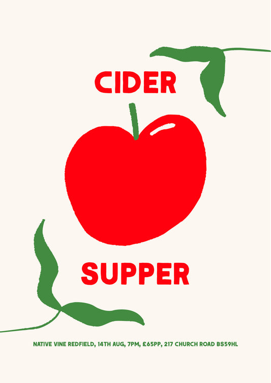 Cider Supper, 14th August