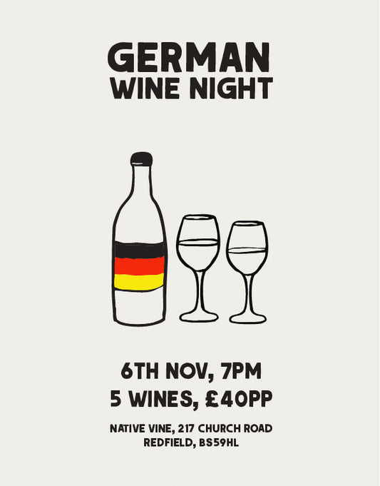 German Wine Night, 6th November 2025