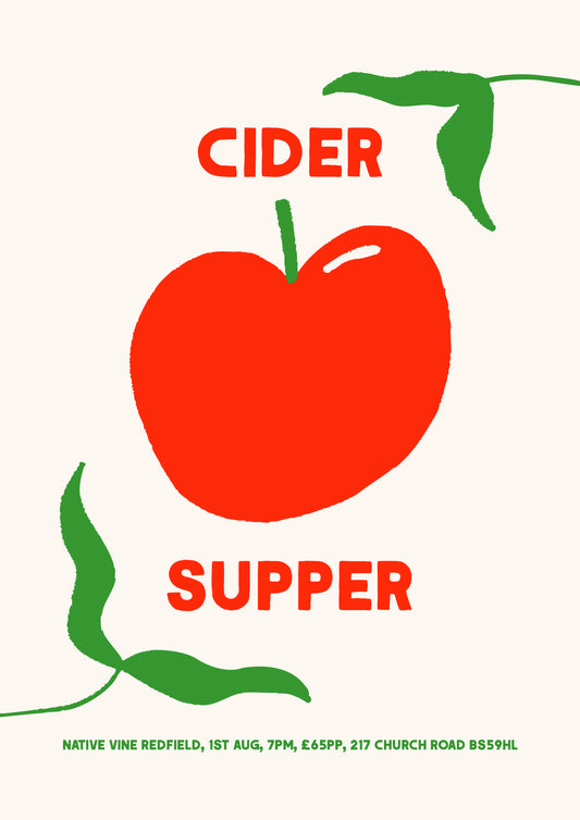 Cider Supper, 1st August